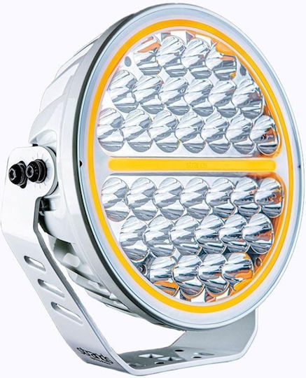 Strands Siberia LED Faruri Alb Rotund 9&quot 10v32v 170W DRL Alb-Portocaliu