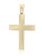Chrilia Vergoldeter Kreuz 14K Ohne Kette