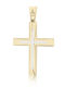 Chrilia Gold Kreuz 14K Ohne Kette