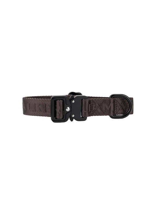 William Walker Guler Pentru Câini Jacquard Nylon Maro Pământiu Ușor Și Vegan L Xl 46-68cm