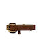 William Walker Wasserfest Leder Hundehalsband Nubuck Braun Heritage Collection XSklein 25cm
