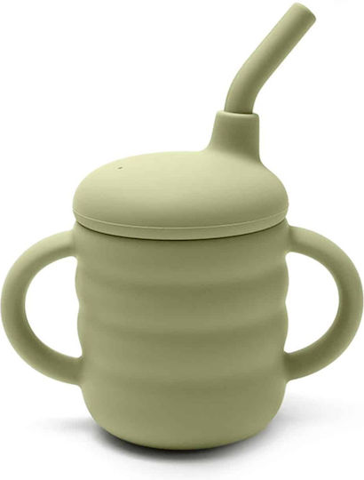 Amek Toys Baby- und Kleinkindbecher aus Silikon Grün