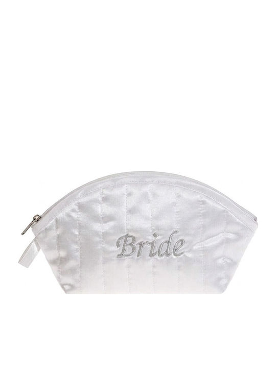 Neseser Satin Alb Portofel Bride Amaryllis Slip...
