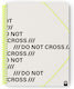 Carchivo Spiral Display Book Do Not Cross A4 20 Plastic Sleeves Grey
