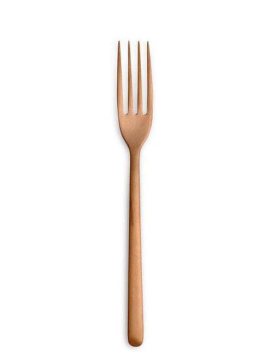 Comas Canada Set Fruit Dessert Forks Stainless Copper 18.5cm 12 Pieces