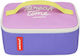Hello Hossy Schulische Isolierte Kinder Lunchtasche Handtasche Lila 20,5cm