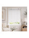 MRShome Rollos Mischer Blackout Weiß P120xH140cm