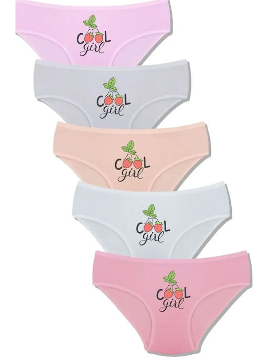 Onurel Set Kids Panties 5 Pieces Multicolour