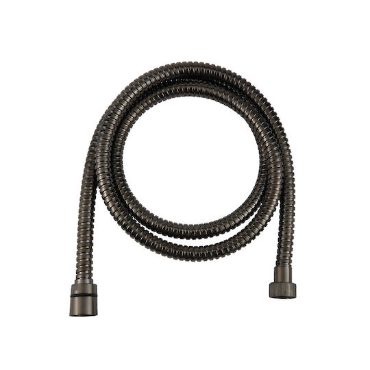 Shower Hose 1.5m Vicario Black Chrome