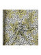 Decoration Fabric Satin By Meter Width 150cm Yellow Flowers