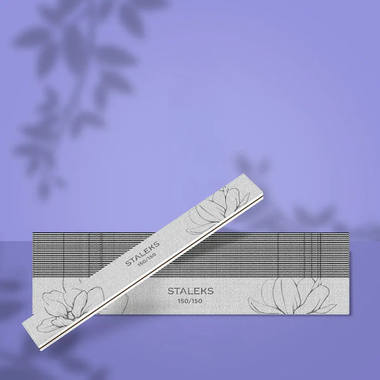 Staleks Expert 20 Straight Mineral Nail File 150/150 Grit 25 Pc Nfe-20-150/150-25