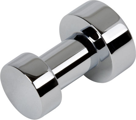Geesa Nemox Badezimmerhaken Metallisch Silber mit Schrauben
