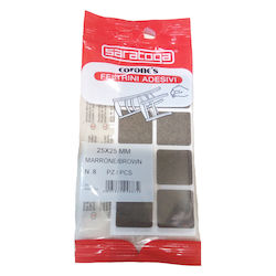 Saratoga Fetru Pătrat 30x30mm 10 Bucăți 09084003