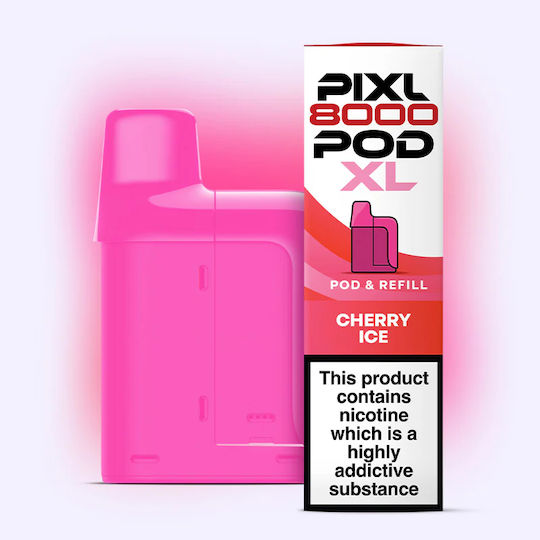 Pixl Pixl Einweg-E-Zigarette 8000 Einweg-E-Zigaretten Cherry Ice 20mg