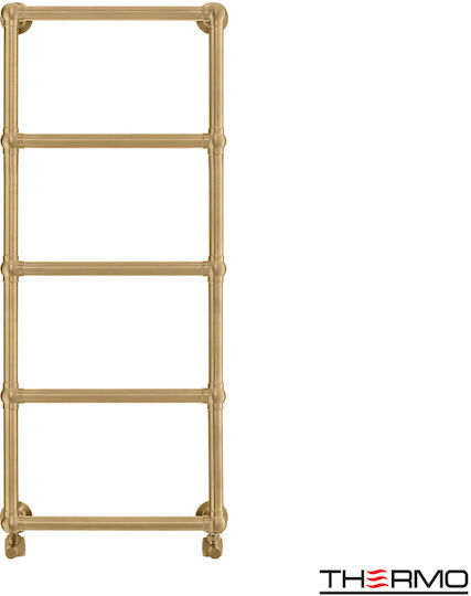 Thermo Adelphi Релса за кърпи за баня 115x Сребриста