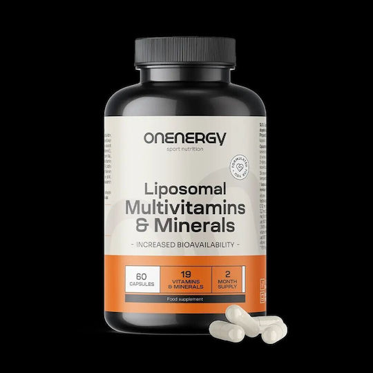 OnEnergy Liposomal Multivitamins & Mineral Πολυβιταμίνη Onenergy 60 κάψουλες
