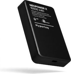 Hyperloq Neopower X 10000mAh Μαύρο Hyperloq Neopower X 10000mAh Μαύρο