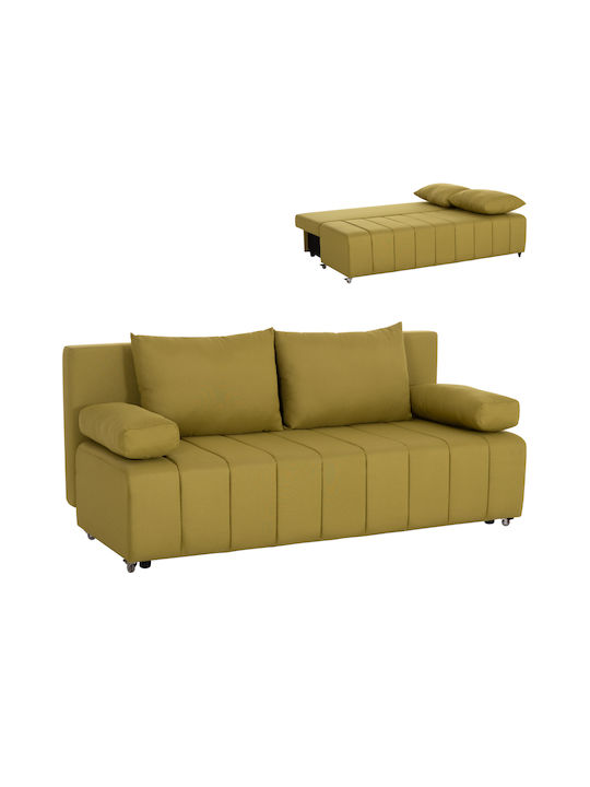 Kend Three-Seater Couch Bed with Storage Space ...