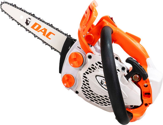 Ruris Dac 205rs – Motoferăstrău Pe Benzină 1.5 Cp 25.4 Cc Lamă De Ghidaj 200 Mm Easy Start Lamă De Carving