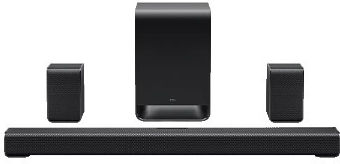 TCL S65K Soundbar 5.1 Bluetooth και HDMI με Τηλεχειριστήριο Διάφανο