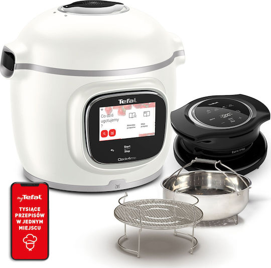 Tefal Cook4me Touch Pro Мултикукър 1600W Бял