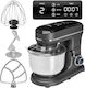 Götze&Jensen Küchenmaschine 1500W mit Rostfreiem Schüssel 6lt Graues