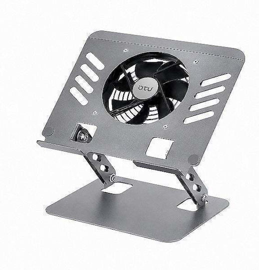OTU ZH-106 Cooling Pad για Laptop έως 13" με 1 Ανεμιστήρα Γκρι