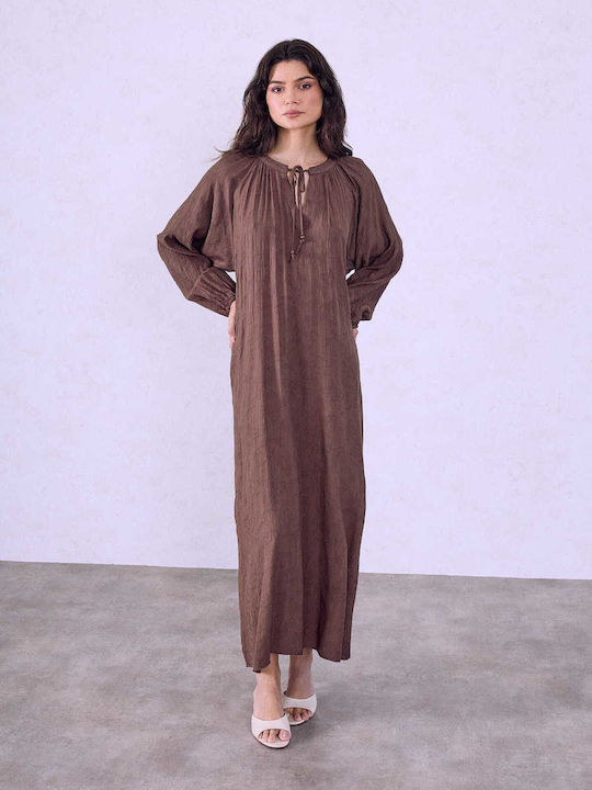 Celestino Women's Maxi Dress Embossed Patterns ...