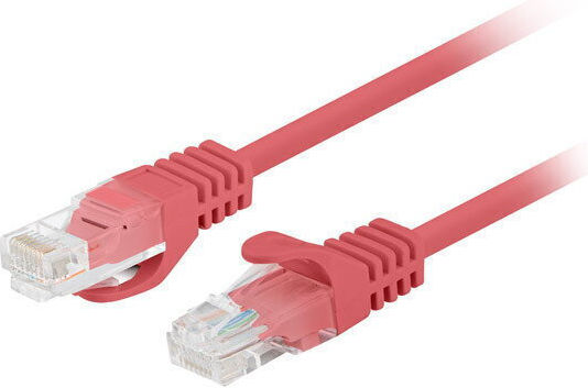 Lanberg U/UTP Cat.6 (Gigabit) Cablu De Rețea Ethernet 0.25m Roșu