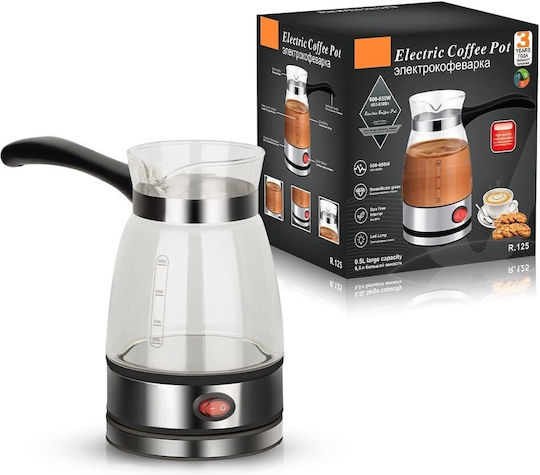 Electric Greek Coffee Pot 600W with Capacity 500ml Inox