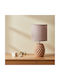 Lampa Tischlampen mit Orangefarbenem Hut und Basis