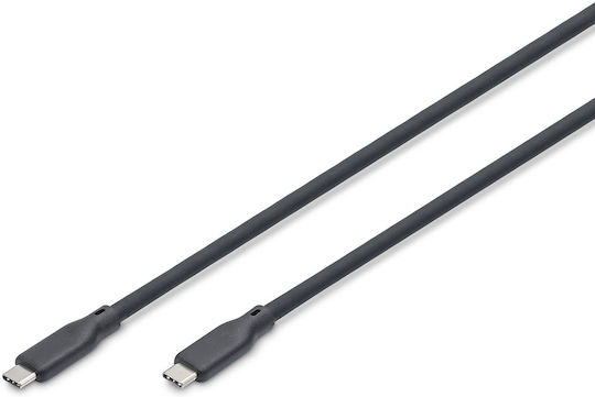 Digitus USB 4 Video Cable USB-C Male - USB-C 240W PD Black 1.5m AK-300350-015-S