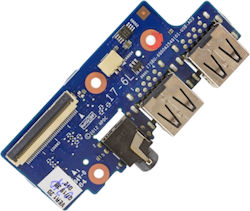 USB-Platine USB & Audio Jack Board Laptop HP Envy 17-j 17-j100 17t-j 17z-j 17-j102ea Touchsmart M7-j 6050a2549301 6050a2549101 720251-001 Code 1-brd382