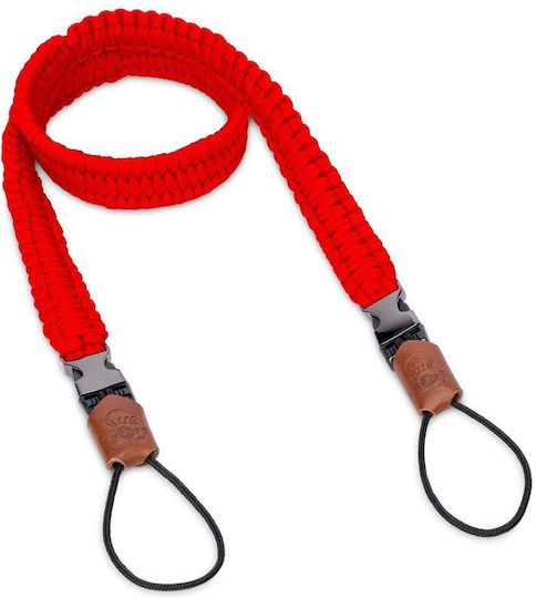 C-rope Camera Strap Traveler Paracord 125cm Bright Red