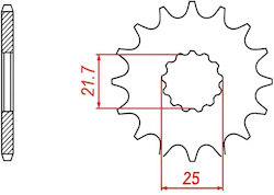 Front Sprocket 520 17 Teeth Jt Rubber Suzuki V-strom 1050cc Dl Xt 2020-2023 Providing Maximum Durability Extended Lifespan124172 Front Sprocket 520 17 Teeth Jt Rubber Suzuki V-strom 1050cc Dl Xt 2020-2023 Providing Maximum Durability Extended Lifespan124172