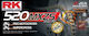 RK 520MXZ5 KXZ 120L Gold Motorcycle Chain for Motocross Racing
