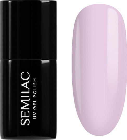 Semilac Semi Permanent Nail Polish 582 Natural Rose 7ml