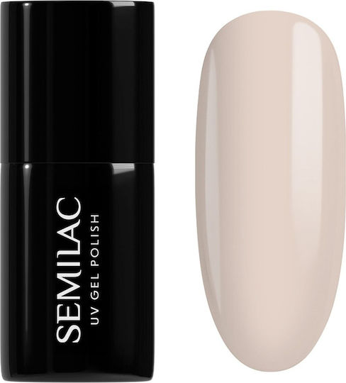 Semilac Semi Permanent Nail Polish 583 Second Skin Nude 7ml