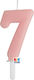 Birthday Candles Numbers Pink