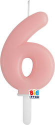 Birthday Candles Numbers Pink