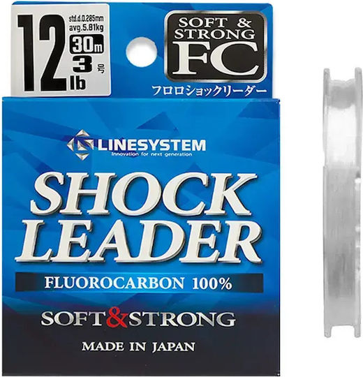 Влакна За Риболов Fluorocarbon Line System Shock Leader Fc Soft & Strong 0.185mm