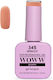Woww Cosmetics Gel Nagellack 345 Apricot Farbe 10ml