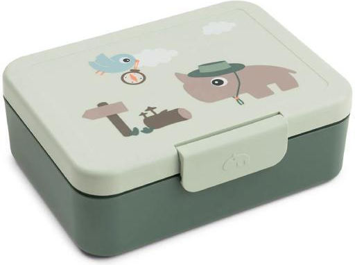 Done by Deer Kunststoff Kinderlebensmittelbehälter Grün
