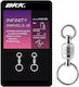 Bkk Infinity Swivel Wire Split Ring No2
