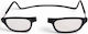 Reading Glasses +2.00 with Magnet in Black Colour R007