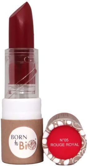 Born To Bio Charlotte Bio Lippenstift Matt Royal Rot 3,5 g