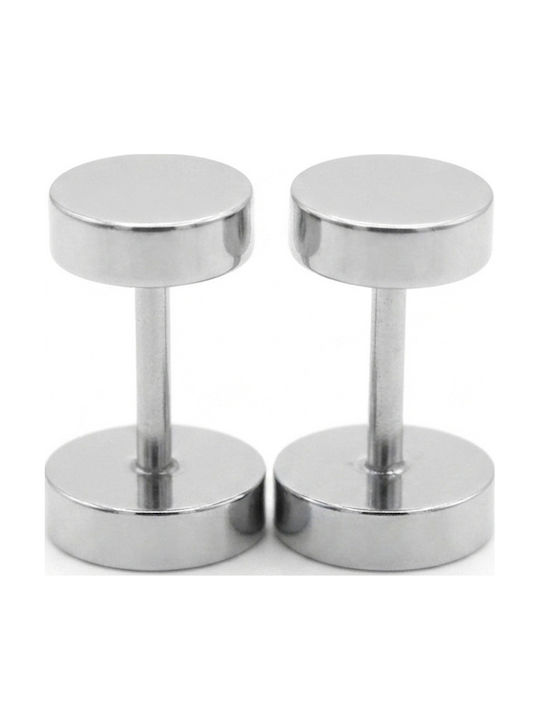 Sharks Bay Clothing Men's Steel Stud Earrings