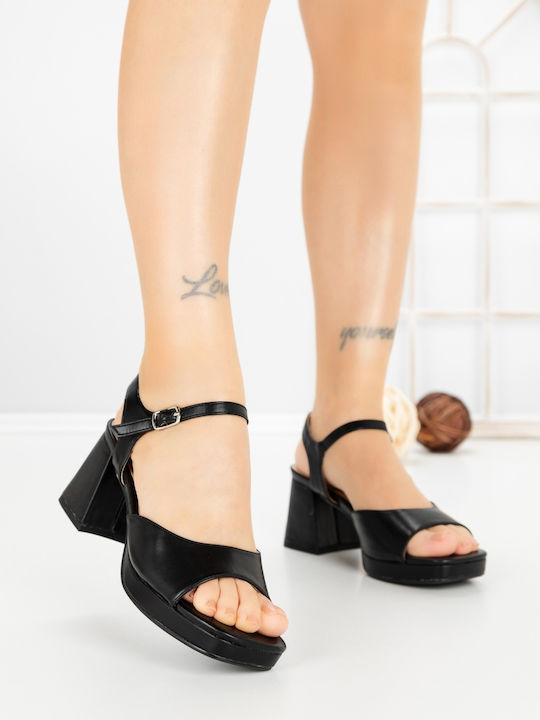 Kalapod Black Sandals