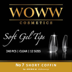 Woww Cosmetics Tipsuri unghii false 240 buc 5449