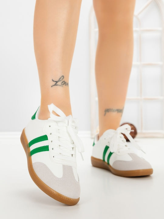 Kalapod Adidași Flatforms Pentru Femei Alb Și V...